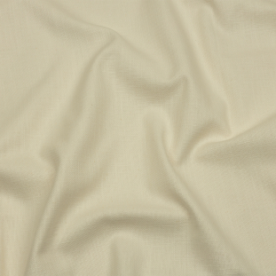 British Imported Ivory Heavyweight Linen Woven