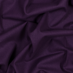 British Plum Soft Cotton and Polyester Canvas