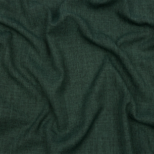 British Imported Emerald Soft Textured Recycled Polyester Drapery Woven