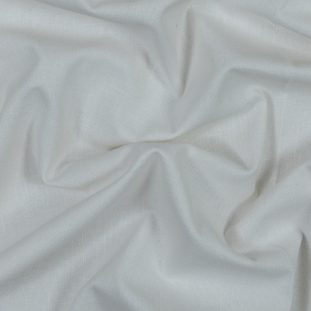 British Ivory Soft Cotton and Polyester Canvas