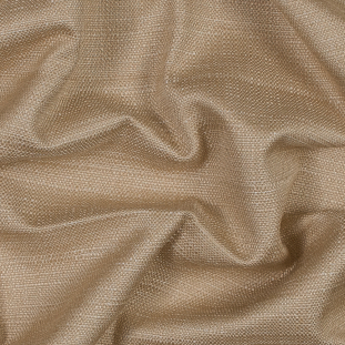 British Sand Raffia-Like Basket Woven Polyester Blend