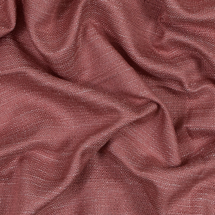 British Blush Raffia-Like Basket Woven Polyester Blend