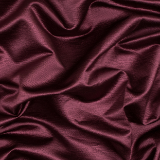 British Mulberry Luminous Textural Polyester Woven