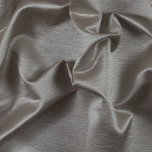 British Dove Luminous Textural Polyester Woven
