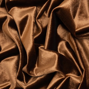 Copper Textured Upholstery Velvet - Ainslie Collection