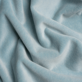 Banton Sky Cotton and Polyester Upholstery Velvet