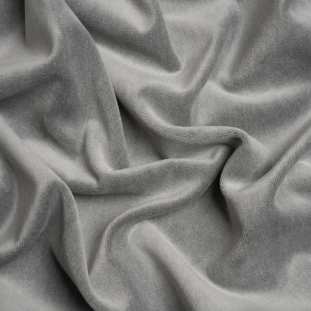 Banton Slate Cotton and Polyester Upholstery Velvet