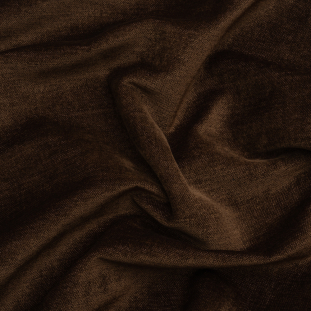 Tonnet Chocolate Upholstery Chenille with Latex Backing