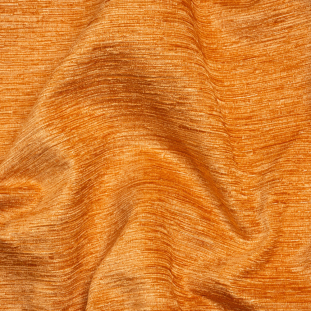 Mayberry Carrot Striated Luxe Double Wide Chenille