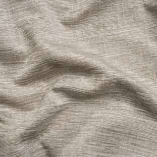 Mayberry Cement Striated Luxe Double Wide Chenille