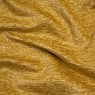 Mayberry Mineral Yellow Striated Luxe Double Wide Chenille