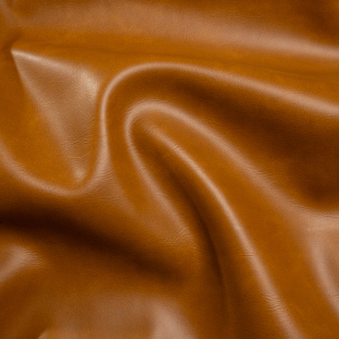Alida Caramel Faux Upholstery Leather with Brushed Fabric Backing