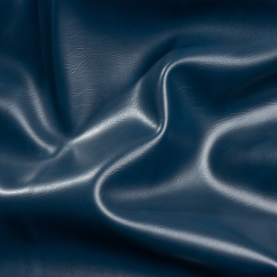 Alida Ink Faux Upholstery Leather with Brushed Fabric Backing