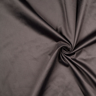 Charcoal Solid Satin