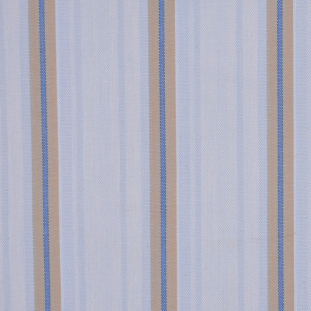 Italian Baby Blue/Wheat/Chalkline/Off- Striped Suiting