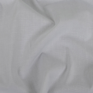 White Cotton-Lycra Poplin