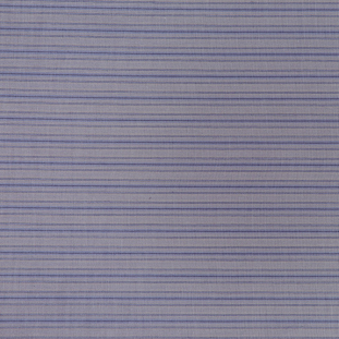 Gray and Blue Striped Cotton Shirting