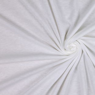White Medium-Weight Cotton Jersey