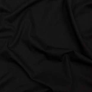 Black Stretch Cotton Jersey