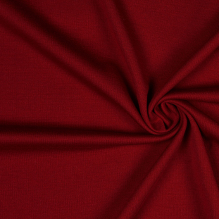 Cardinal Red Stretch Cotton Jersey Knit