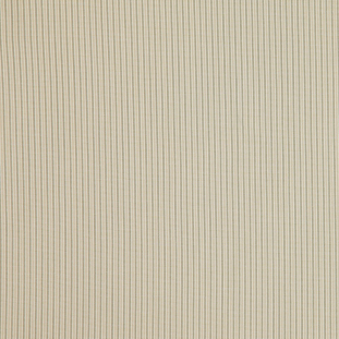 Carolina Herrera Dusky CItron Striped Cotton-Lycra Shirting
