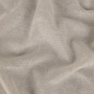 Off-White Crinkled Linen