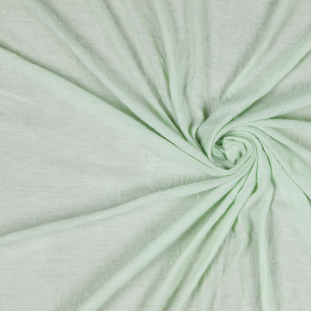 Pale Green Polyester-Rayon Jersey