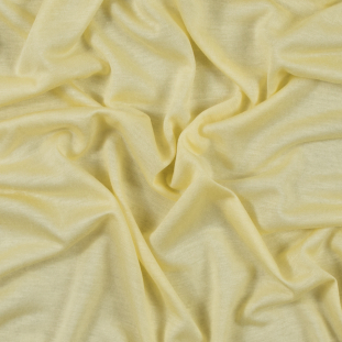Tender Yellow Sheer Rayon Jersey