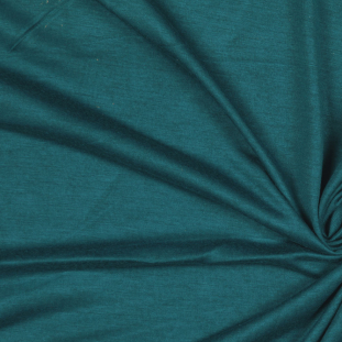 Deep Turquoise Stretch Rayon Jersey