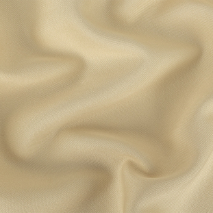 Cream Crepe-Backed Silk Twill