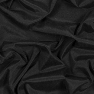Black Stretch Washed Silk