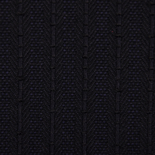 Famous NYC Designer Navy Japanese Wool Suiting