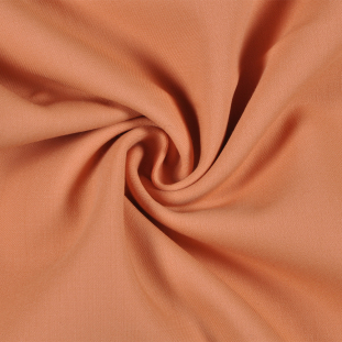 Dusted Pastel Orange Solid Double Face