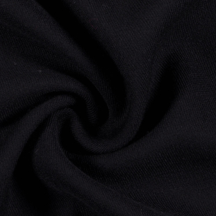 Donna Karan Black Solid Twill Suiting