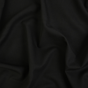 Isaac Mizrahi Black Stretch Wool Suiting