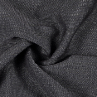 Donna Karan Black/Gray Solid Suiting