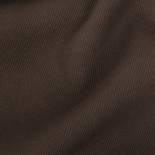 Dusted Brown Solid Double Face