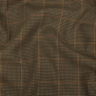 Wheat/Black/Clay Plaid Suiting