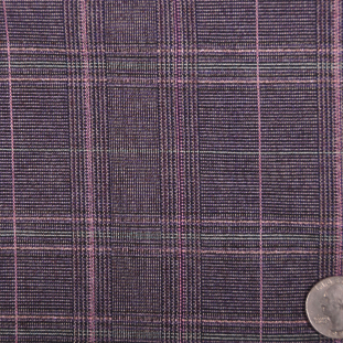 Purple/Navy/Metallic Purple/Se Plaid Suiting