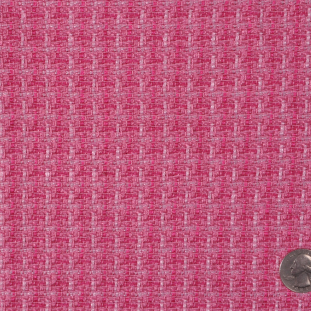 Multi-Pink Viscose Boucle