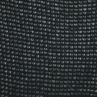 Black Mohair Blended Loose Knit