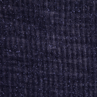 Navy Abstract Rib Knit & Tubular