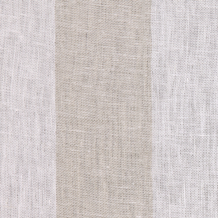 Ivory 2 Stripes Linen