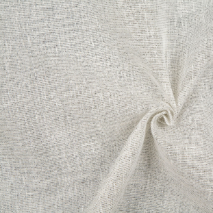 Natural/Silver Solid Linen