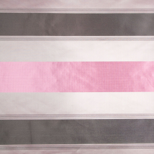Liz Berry/Gray Stripes Woven