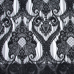 Black Classical Lace Panel