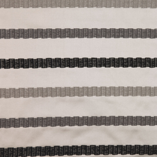 Gold/Black/Gray Stripes Embroidery Stripe