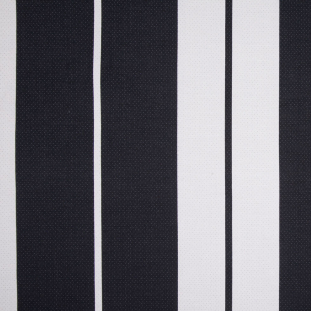 Black/Natural Stripes Woven