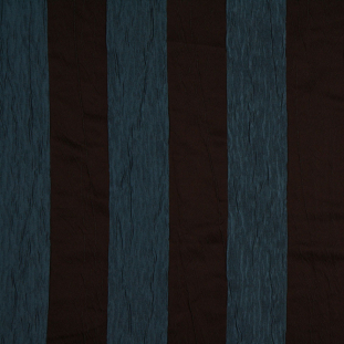 Bluestone/Chocolate Stripes Woven