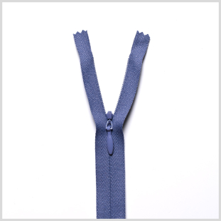 379 Blue Gray 24 Invisible Zipper